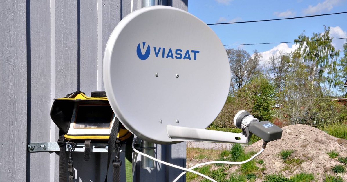 Viasat Installation Parabol