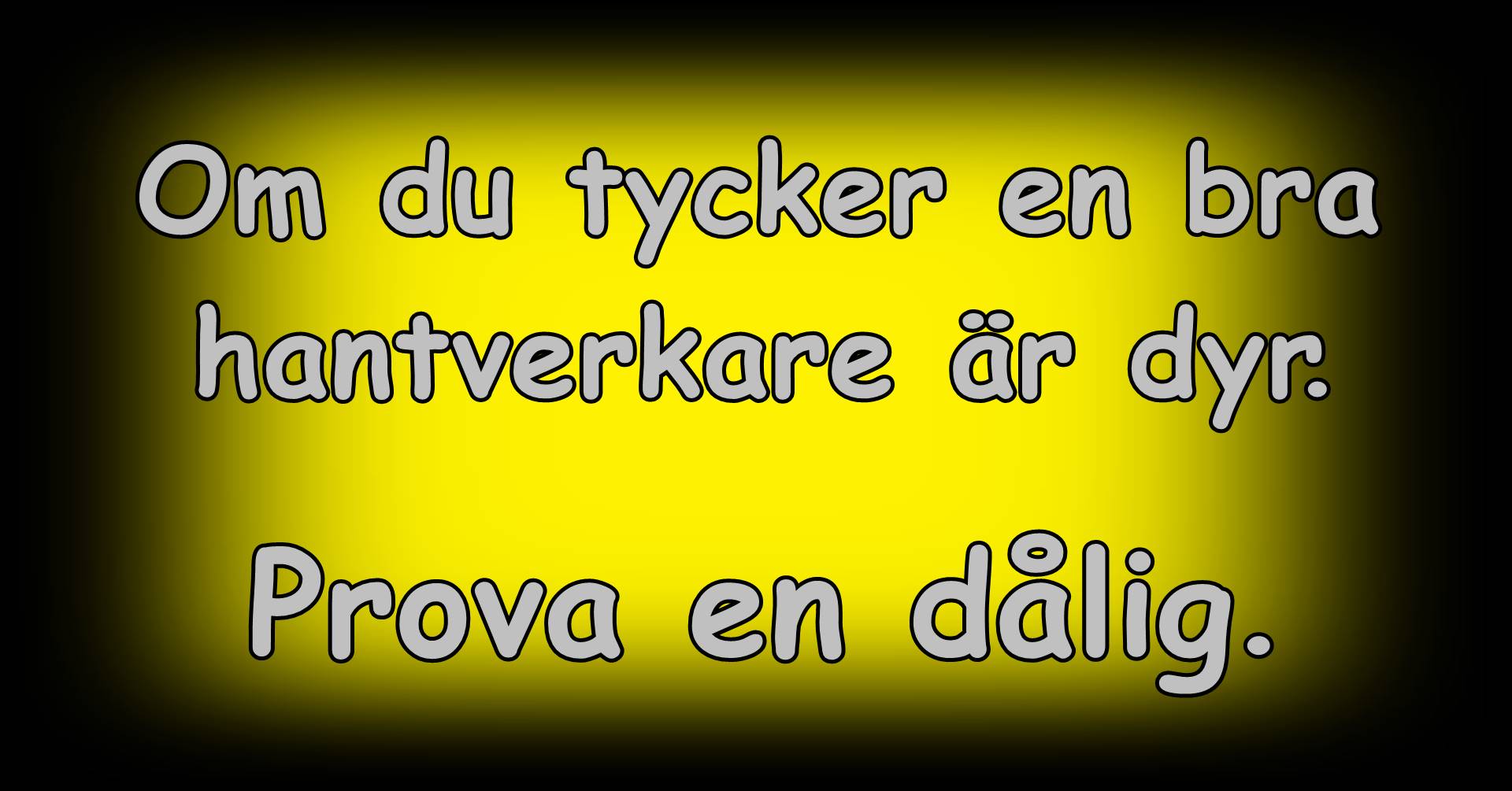 Kvalitet kostar